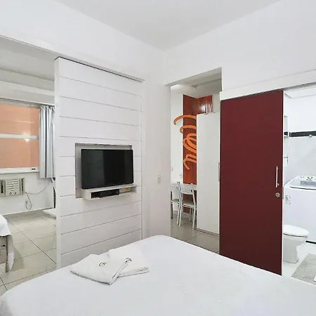 Studio Silencioso Para 3 Pessoas Em Copacabana Rio de Janeiro Exterior photo